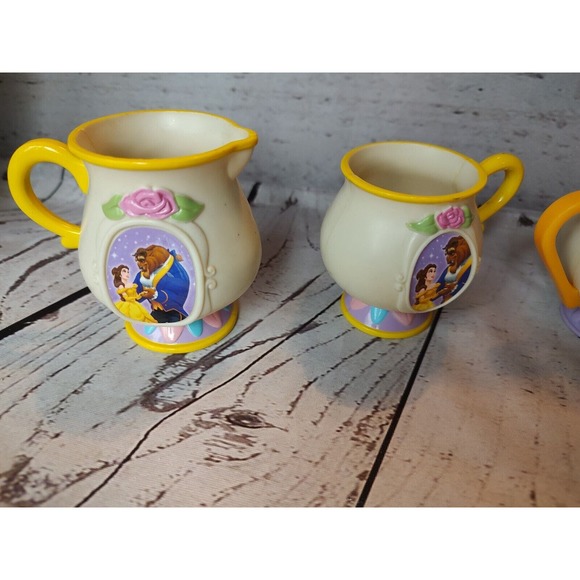 McDonald's Happy Meal Mrs. Potts and Teapot set Cups - Picture 7 of 8